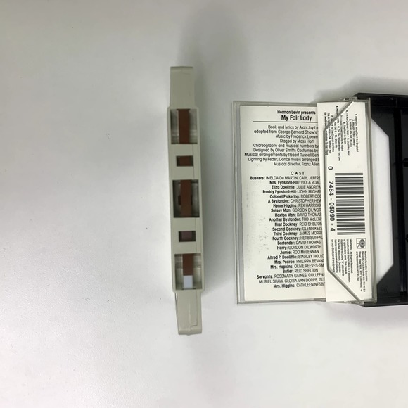 My Fair Lady Cassette Tape Original 1956 Broadway Musical Cast Julie Andrews EUC - Picture 7 of 7